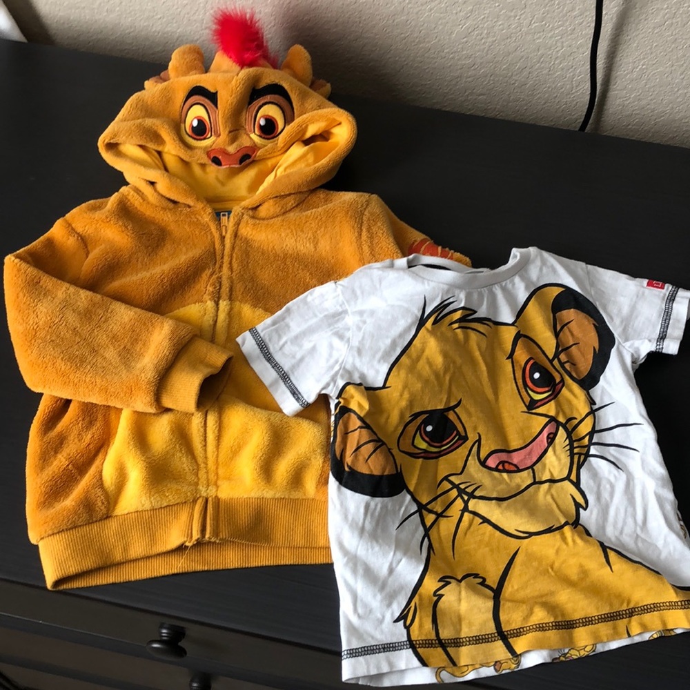 Lion King Sweater and T-shirt Bundle 12-18 months